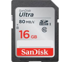 SanDisk Ultra SDHC Class 10 UHS-I 16GB