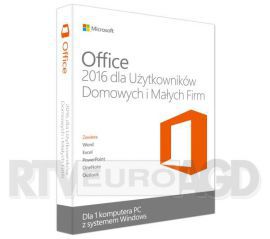 Microsoft Office 2016 dla Użytkowników Domowych i Małych Firm