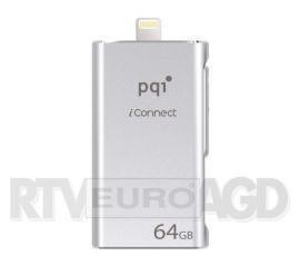 PQI iConnect 64GB USB 3.0 (srebrny)