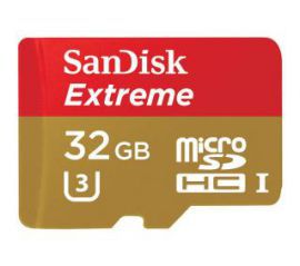 SanDisk Extreme microSDHC 90mb/s U3/UHS-I 32GB