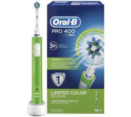 Braun Oral-B Pro 400 CrossAction Limited Color (zielony) w RTV EURO AGD
