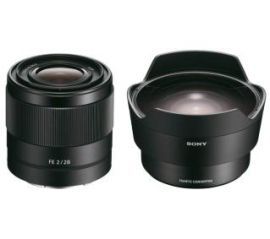 Sony FE 28 mm f/2 + konwerter fisheye