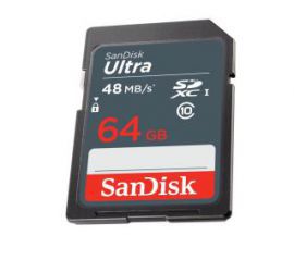 SanDisk Ultra SDXC Class 10 UHS-I 64GB w RTV EURO AGD