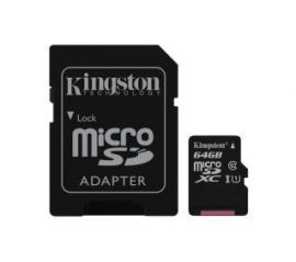 Kingston microSDXC Class 10 UHS-I 64GB w RTV EURO AGD