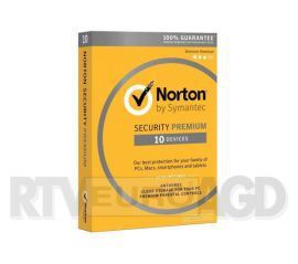 Symantec Norton Security 3.0 Premium PL Card 10 urządzeń/ 1 rok