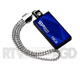 Silicon Power Touch 810 16GB USB 2.0 Swarovski (niebieski)