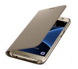 Samsung Galaxy S7 Flip Wallet EF-WG930PF (złoty) w RTV EURO AGD