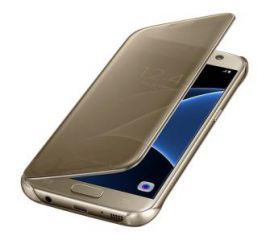 Samsung Galaxy S7 Clear View Cover EF-ZG930CF (złoty) w RTV EURO AGD