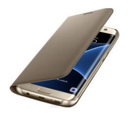 Samsung Galaxy S7 Edge Flip Wallet EF-WG935PF (złoty) w RTV EURO AGD