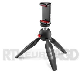 Manfrotto PIXI Mini with Universal Smartphone Clamp (czarny)