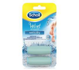 Scholl Głowice Wet & Dry Velvet Smooth - 2szt.