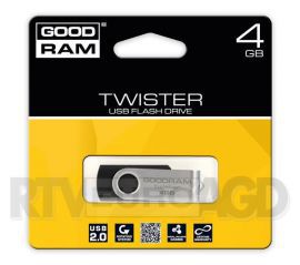 Goodram Twister 4GB USB 2.0 (czany) w RTV EURO AGD