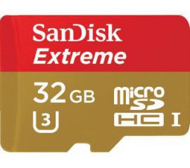 SanDisk Extreme microSDHC UHS-I U3 4K 32GB w RTV EURO AGD