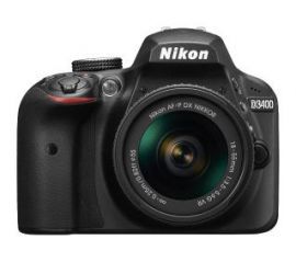 Nikon D3400 + AF-P 18-55 VR (czarny)
