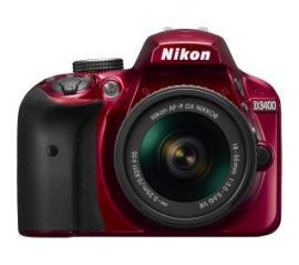 Nikon D3400 + AF-P 18-55 VR (czerwony) w RTV EURO AGD