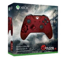 Microsoft Xbox One S Kontroler bezprzewodowy Gears of War 4 Crimson Omen w RTV EURO AGD