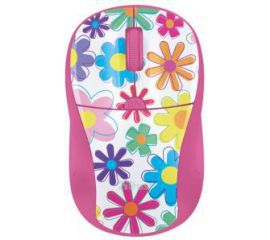 Trust Primo Wireless Mouse - pink flowers