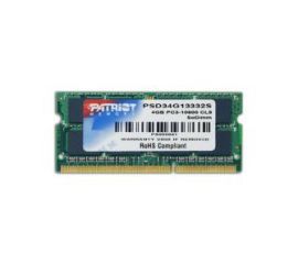 Patriot PSD34G13332S DDR3 4GB 1333 CL9