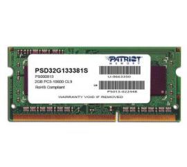 Patriot Signature Line DDR3 2GB 1333 CL9 SODIMM w RTV EURO AGD