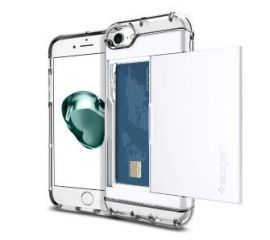 Spigen Crystal Wallet 042CS21049 iPhone 7 (biały) w RTV EURO AGD