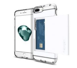 Spigen Crystal Wallet 043CS21051 iPhone 7 Plus (biały)