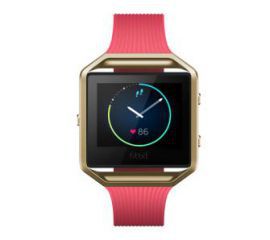 Fitbit Blaze L (różowy/złoty)