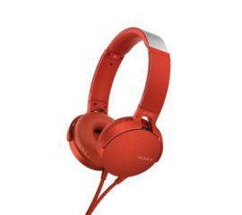 Sony MDR-XB550AP (czerwony)