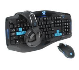 E-BLUE YCEBUS82CU00 klawiatura + mysz + słuchawki