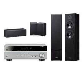 Yamaha MusicCast RX-V483 (tytanowy), NS-F51/NS-P51 (czarny)