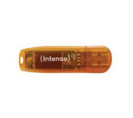 Intenso Rainbow Line 64GB (pomarańczowy)