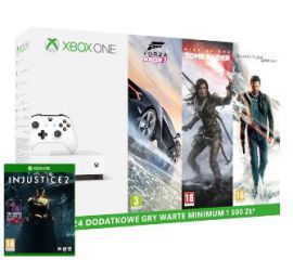 Xbox One S 500GB + 4 gry + XBL 6 m-ce w RTV EURO AGD