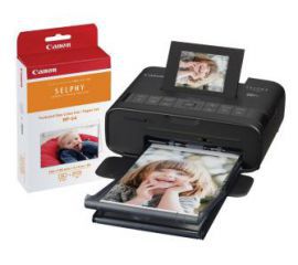 Canon Selphy CP1200 (czarny) + 54RP Print Kit w RTV EURO AGD