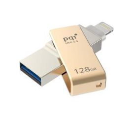 PQI iConnect mini 128GB USB 3.0/Lightning (złoty) w RTV EURO AGD