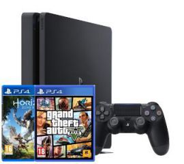 Sony PlayStation 4 Slim 1TB + 2 gry