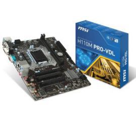 MSI H110M PRO-VDL w RTV EURO AGD