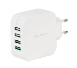 Vivanco 37564 Fast Charging 4xUSB w RTV EURO AGD