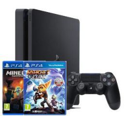 Sony PlayStation 4 Slim 500GB + 2 gry w RTV EURO AGD