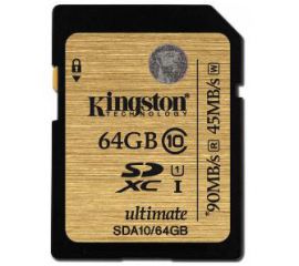 Kingston SDXC 64GB ulitmate Class 10 UHS-I w RTV EURO AGD