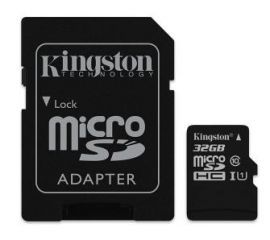 Kingston microSDHC Class 10 UHS-I 32GB