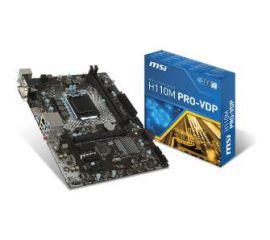 MSI H110M PRO-VDP w RTV EURO AGD