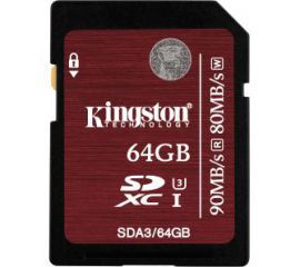 Kingston SDXC 64GB Class 10 UHS-I U3 w RTV EURO AGD