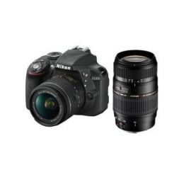 Nikon D3400 + AF-P 18-55 VR + Tamron AF 70-300 f/4-5,6 DiLD Macro 1:2(czarny)
