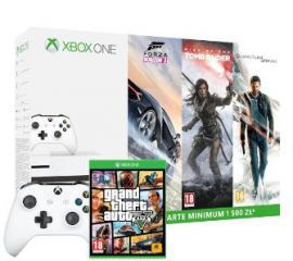 Xbox One S 500GB + 4 gry + 2 pady + XBL 6 m-ce w RTV EURO AGD