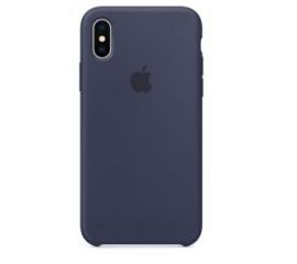 Apple Silicone Case iPhone X MQT32ZM/A (nocny błękit) w RTV EURO AGD