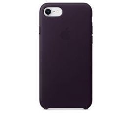 Apple Leather Case iPhone 8/7 MQHD2ZM/A (oberżyna) w RTV EURO AGD
