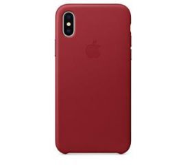 Apple Leather Case iPhone X MQTE2ZM/A (czerwony)