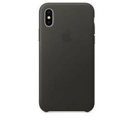 Apple Leather Case iPhone X MQTF2ZM/A (grafitowy) w RTV EURO AGD