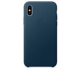 Apple Leather Case iPhone X MQTH2ZM/A (galaktyczny błękit) w RTV EURO AGD