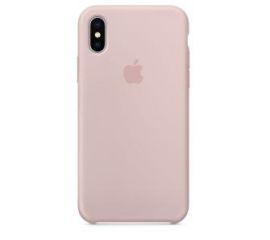 Apple Silicone Case iPhone X MQT62ZM/A (piaskowy róż) w RTV EURO AGD