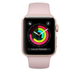 Apple Watch 3 42mm różowy (pasek sport)